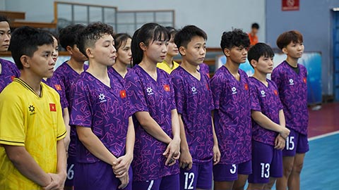 Lịch thi đấu quá khắc nghiệt cho ĐT futsal nữ Việt Nam